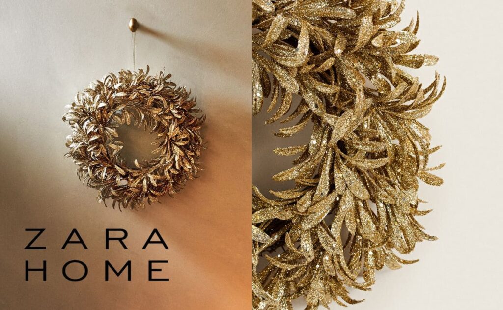 La corona de plumas de Zara Home