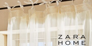 Cortinas vintage de Zara Home