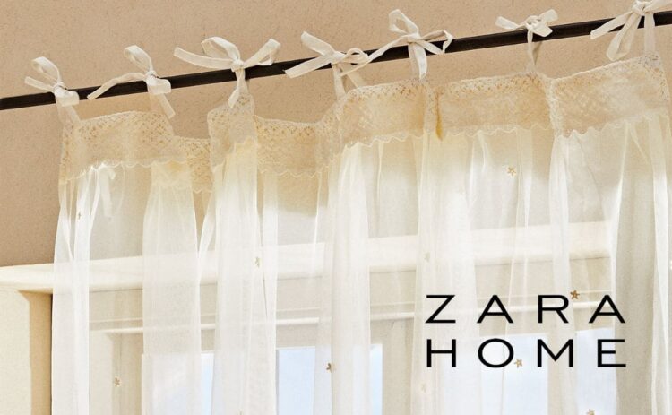 Cortinas vintage de Zara Home