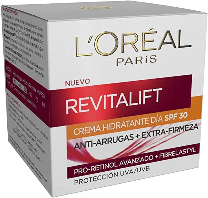 La crema Revitalift de L'Oreal París ideal para combatir las arrugas
