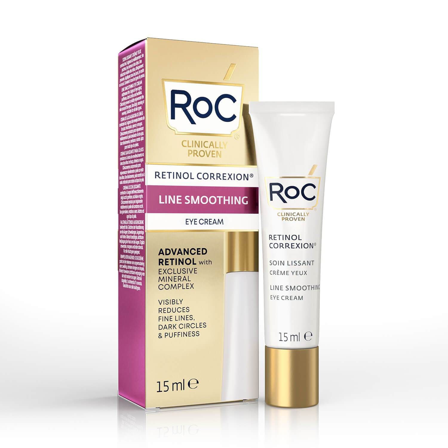 El contorno de ojos con retinol de Roc