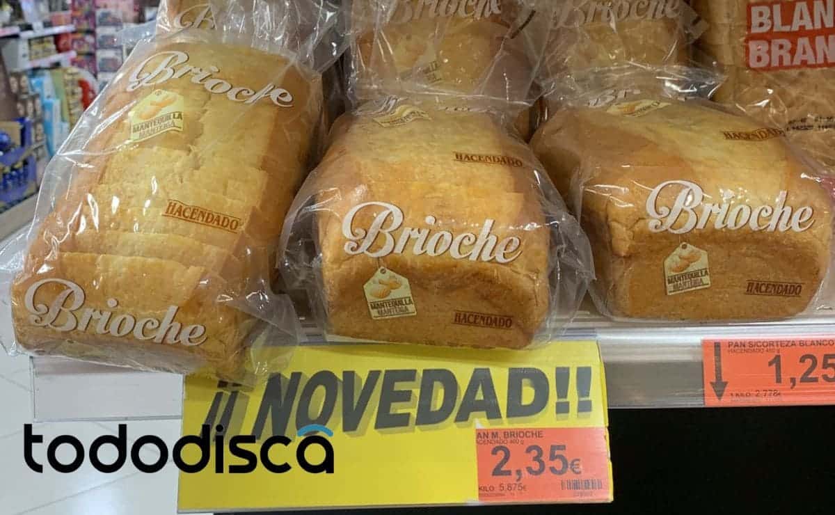 Pan Brioche de Mercadona