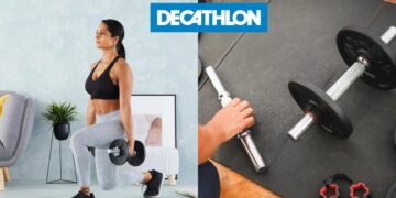Kit de musculación de Decathlon
