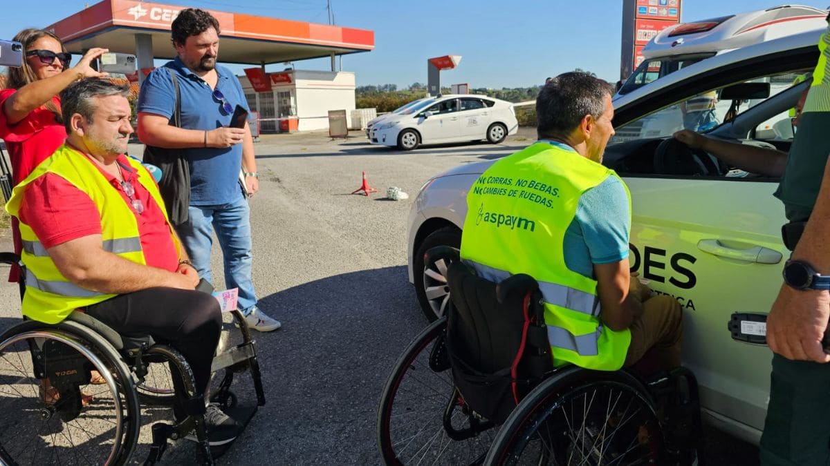 DGT y ASPAYM lanzan la campaña 'No corras, no bebas, no cambies de ruedas' sobre la prevención en carretera