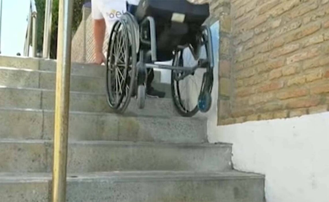 diego vecino playa matalascañas falta de accesibilidad