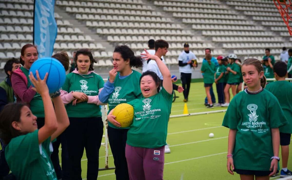 Juegos Inclusivos Escolares de la Fundación También celebrados en Madrid