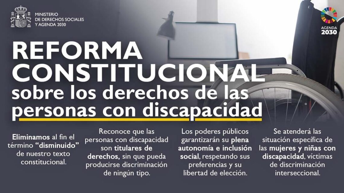 discapacidad constitución española