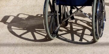 Silla de ruedas discapacidad