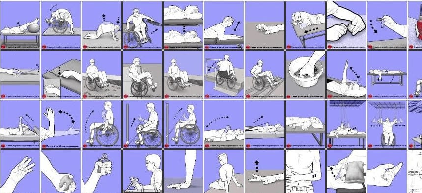 La mejor tabla de ejercicios para personas en silla de ruedas