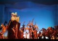 Escena inicial del musical 'El Rey León' en Madrid