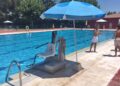 elevador piscina Colmenarejo discapacidad accesibilidad movilidad reducida
