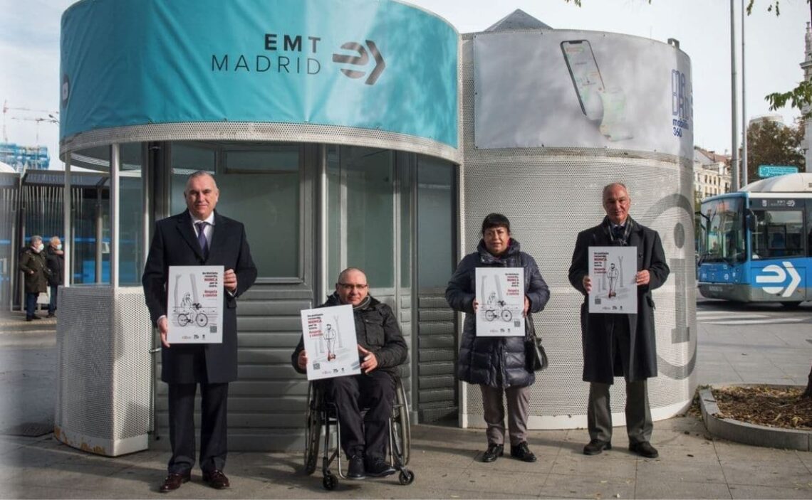 emt Madrid cermi visibilizar discapacidad