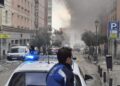 Explosión en parte de un edificio en la calle Toledo de Madrid - EUROPA PRESS