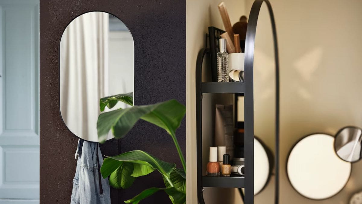 El nuevo best-seller de IKEA es este espejo moderno con almacenamiento  incluido