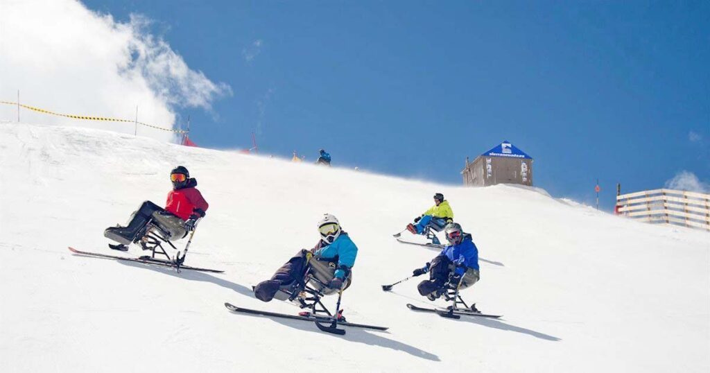 Esquí adaptado en Sierra Nevada