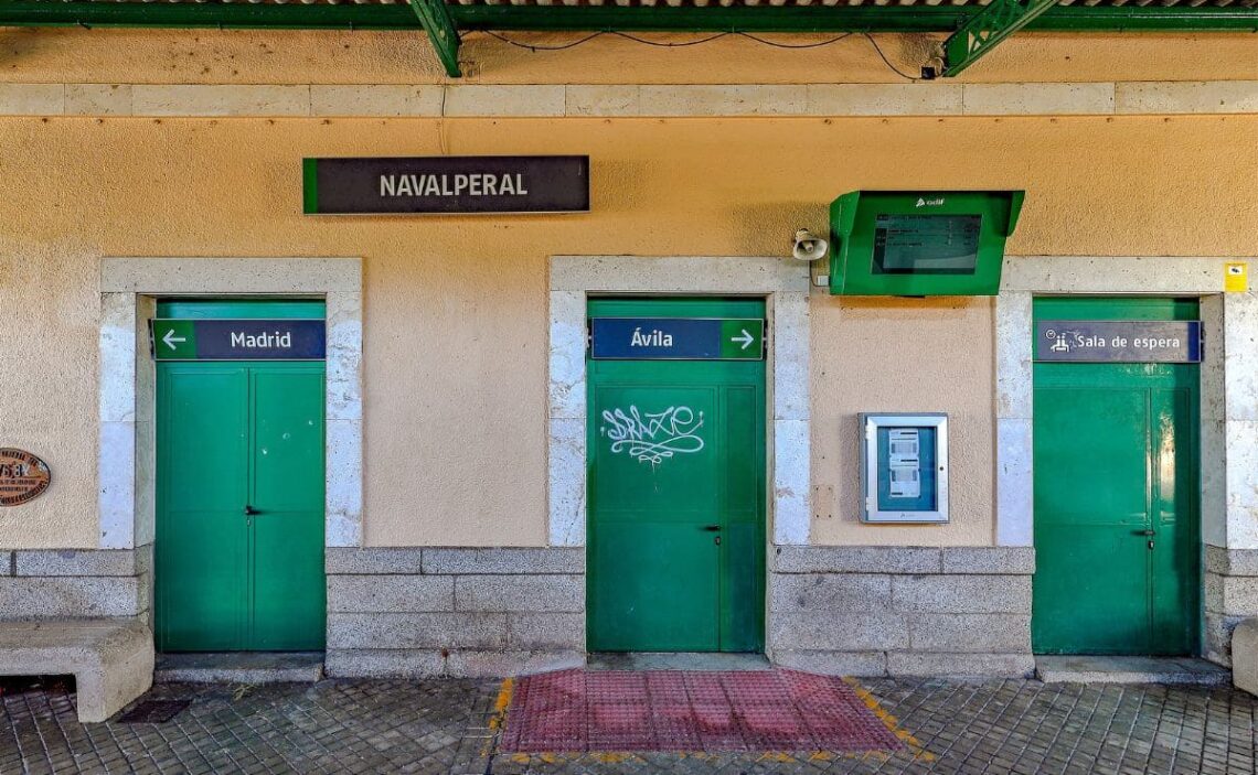 La estación de trenes de Navalperal mejorará la accesibilidad