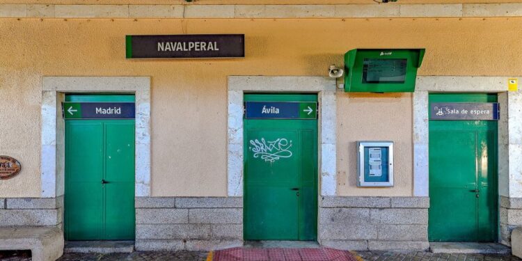 La estación de trenes de Navalperal mejorará la accesibilidad