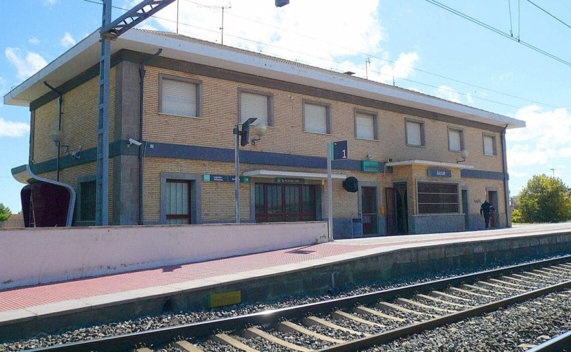 La estación de trenes de Gallur mejorará su accesibilidad