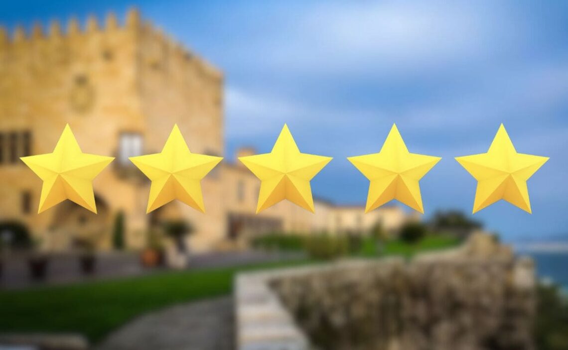 ¿Cuántas estrellas tiene un Parador de Turismo Nacional?