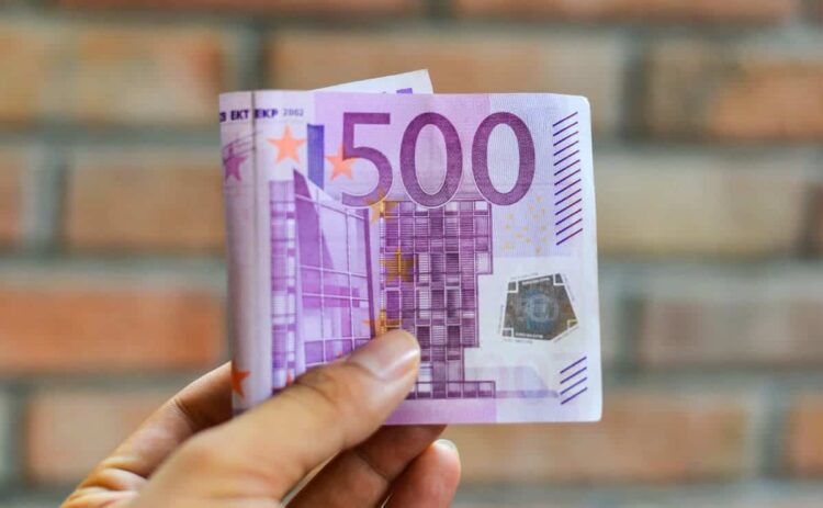 Billetes de 500 euros en España