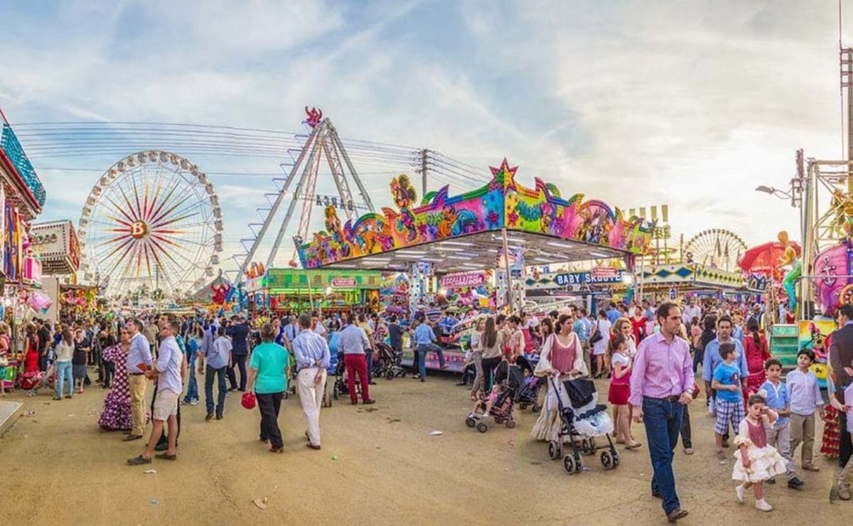Atracciones de la Feria de Sevilla autismo