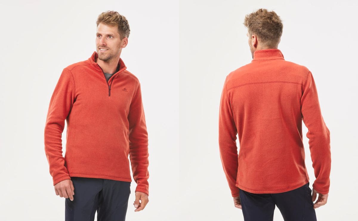 Forro polar para hombre Decathlon