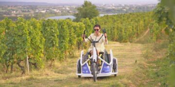 El nuevo triciclo eléctrico de Benur