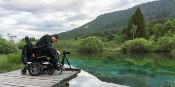 Silla de ruedas eléctrica y turismo accesible