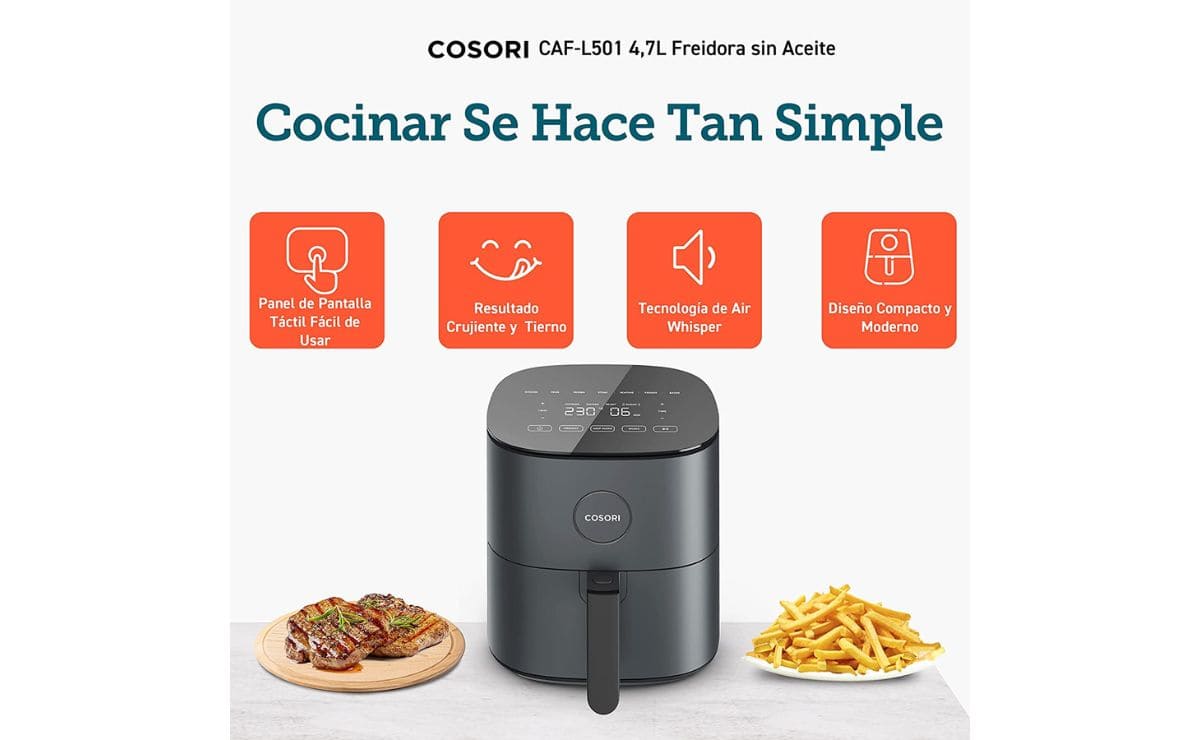Freidora de aire Cosori en oferta Amazon