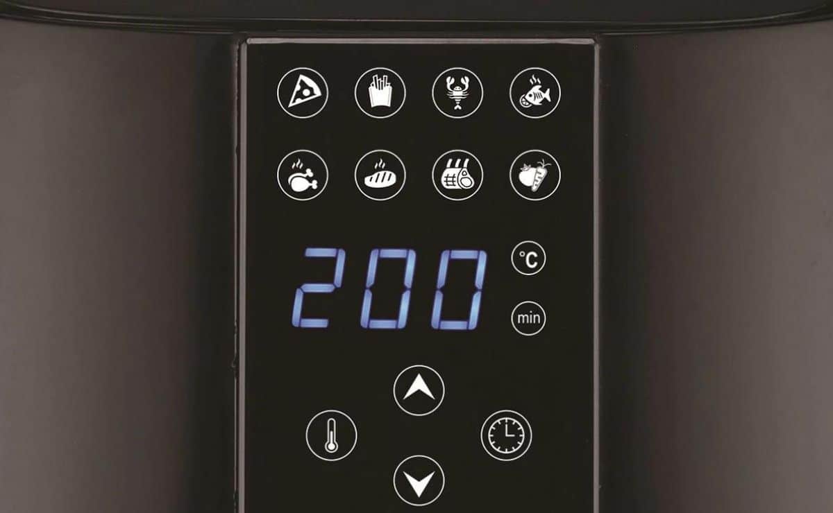 Las funciones ya programadas de la freidora de aire de El Corte Inglés son realmente útiles