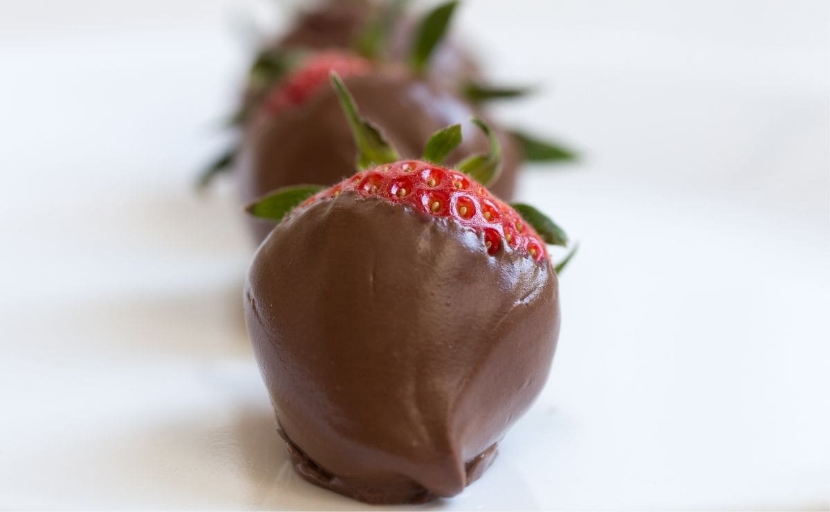 Esta es la mejor receta de fresas con chocolate