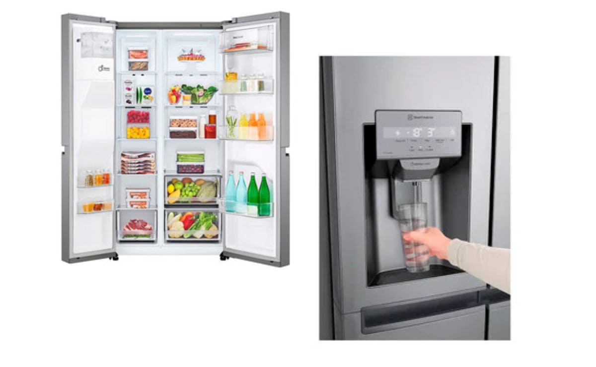 Alcampo arrasa con el mejor frigorífico americano de bajo consumo con  dispensador de agua integrado