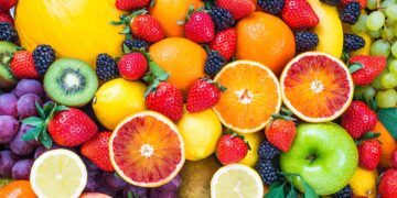frutas vitaminas C - Manzana Naranja