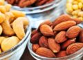frutos secos alimentos fibra digestión flora intestinal microbiota