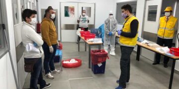 Miembros de la Fundación SAMU