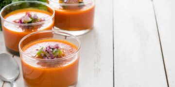 La receta original del gazpacho no llevaba tomate en sus orígenes
