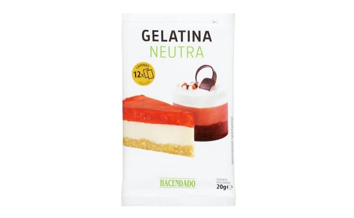 Gelatina afectada por salmonella