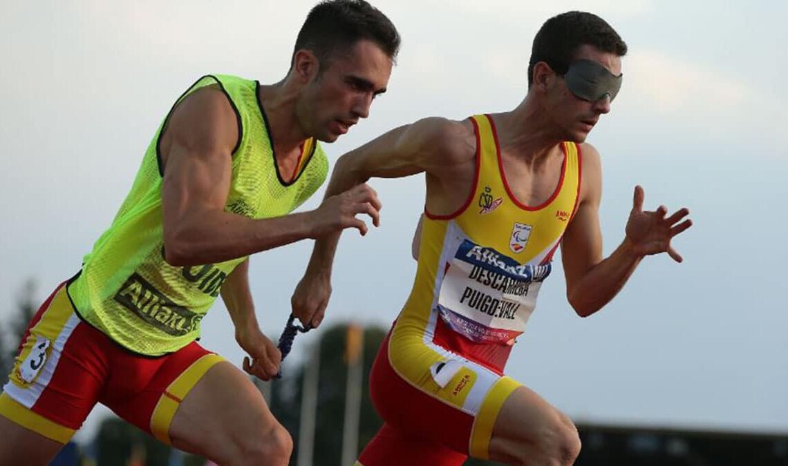 Gerard Descarrega y Guillermo Rojo en la prueba para clasificarse para los Juegos Paralímpicos | Foto: CPE