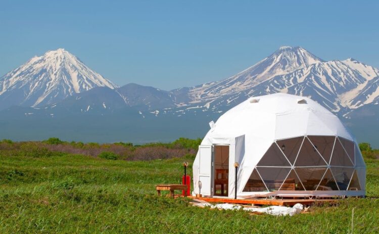 Tienda de campaña de Glamping