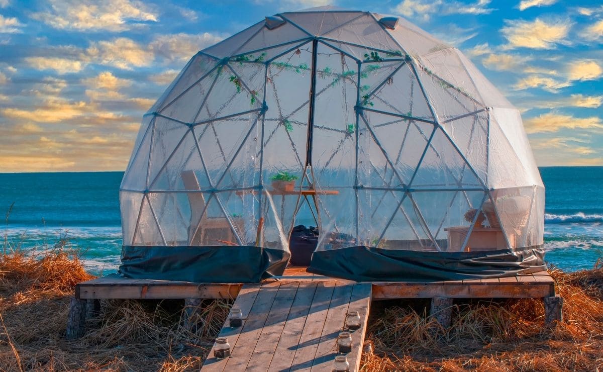 Glamping en la playa