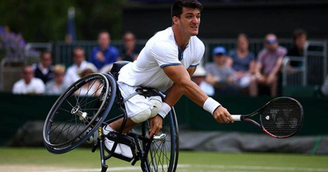 Gustavo Fernández en Wimbledon