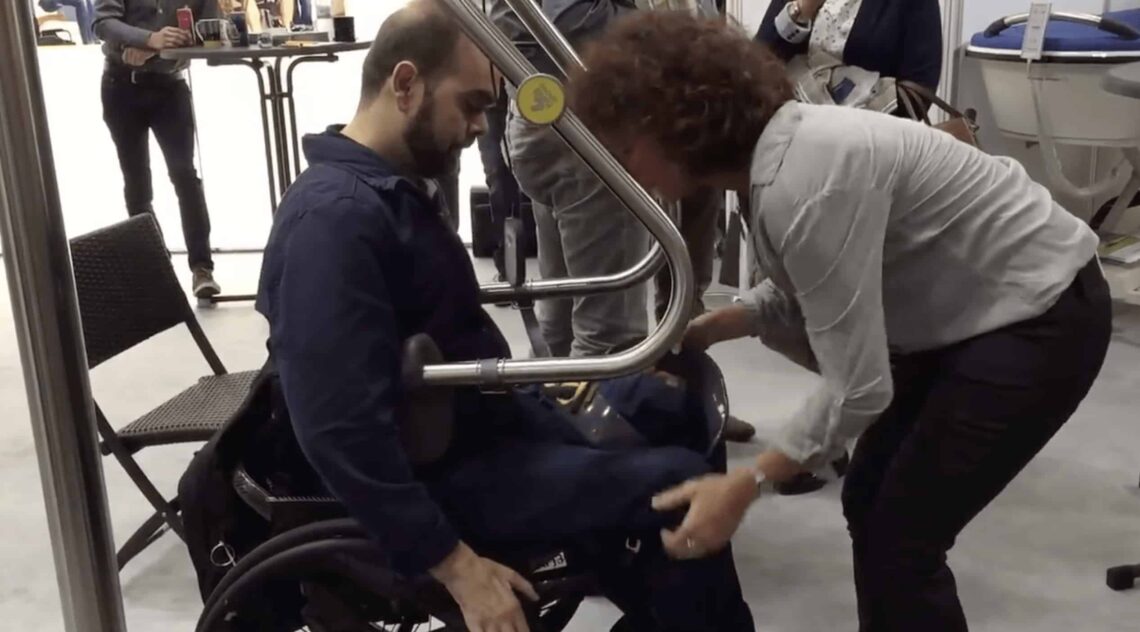 Momentos en los que probábamos Handi Move