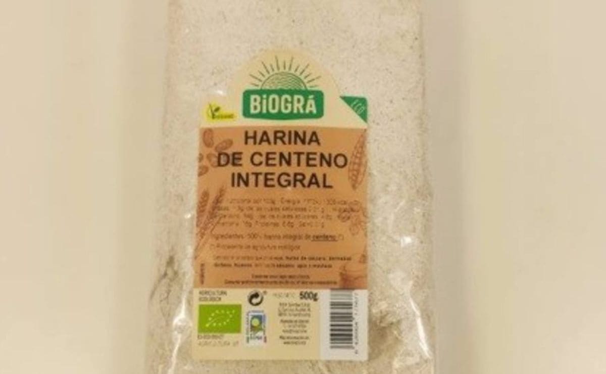 AESAN OCU lanza una alerta sanitaria sobre la Harina de Centeno Integral de Biogrà