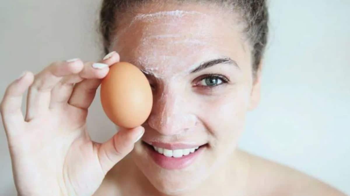 Huevo para el cuidado de la piel 