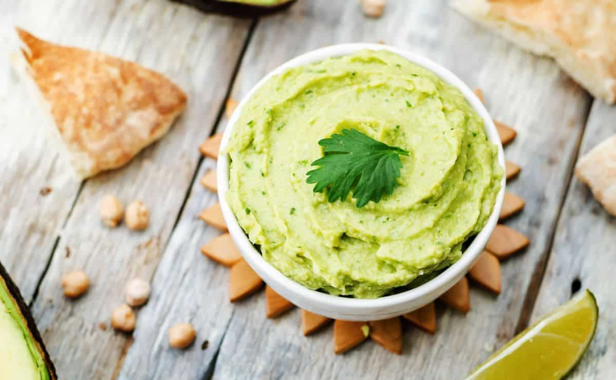 Hummus de aguacate