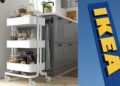 Carrito multiusos con oferta de IKEA antes del Black Friday