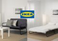Sofá cama de IKEA pisos pequeños