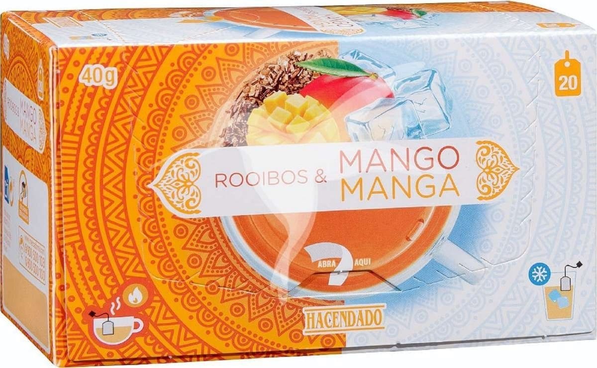 infusión fría mango Mercadona
