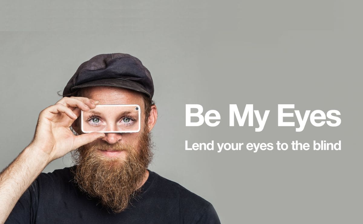 'Be My Eyes', la app que ayuda a las personas con discapacidad visual o ceguera con inteligencia artificial