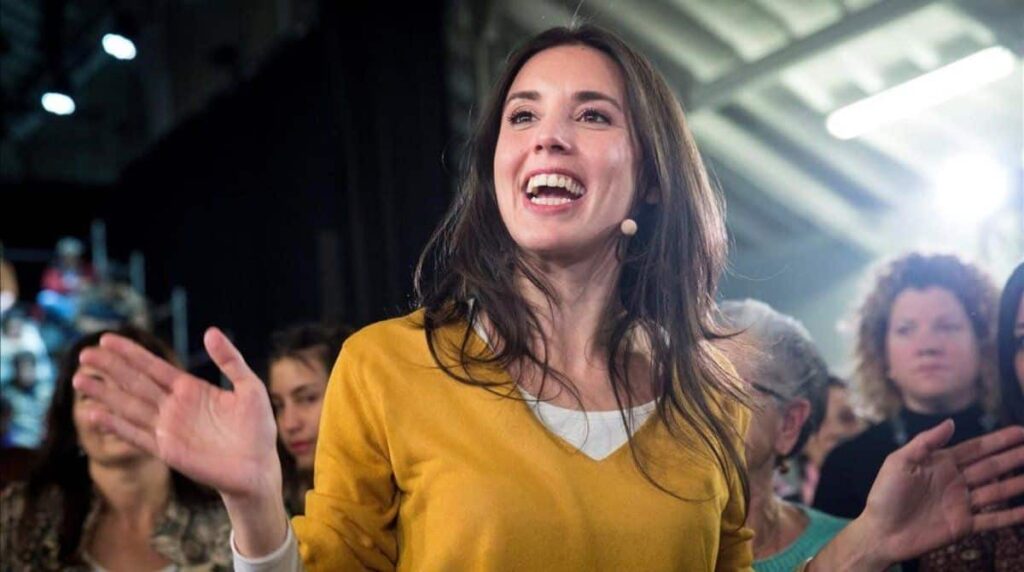Irene Montero y el IVA de los productos de higiene femenina
